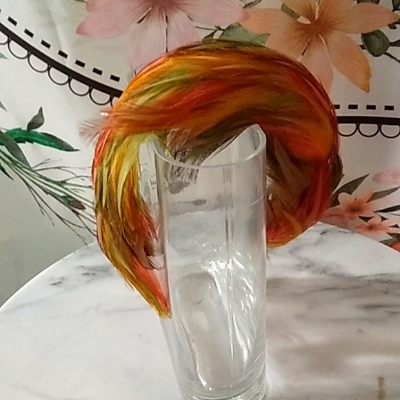 Vintage Feather Headband - Picture 1 of 3
